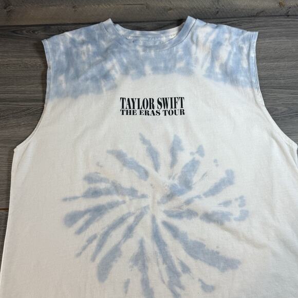 Taylor Swift The Eras Tour Shirt Tie Dye Tank Top Size M Official Merchandise - Picture 11 of 16